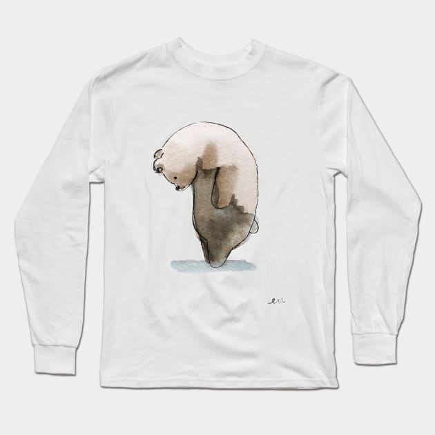 Brown Bear Long Sleeve T-Shirt by killeunice